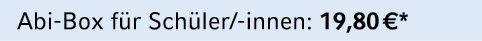Abi Box f r Sch ler/ innen: 19,80 €*