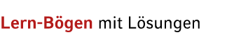 Lern B gen mit L sungen