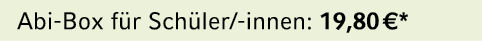 Abi Box f r Sch ler/ innen: 19,80 €*