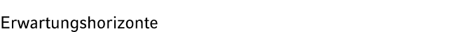 Erwartungshorizonte