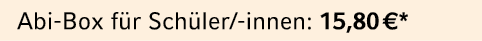 Abi Box f r Sch ler/ innen: 15,80 €*