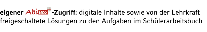 eigener ￼ Zugriff: digitale Inhalte sowie von der Lehrkraft freigeschaltete L sungen zu den Aufgaben im Sch lerarbeit...