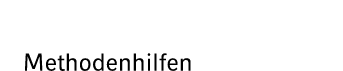 Methodenhilfen