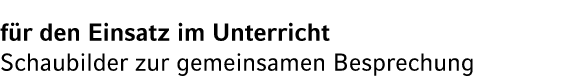 f r den Einsatz im Unterricht Schaubilder zur gemeinsamen Besprechung