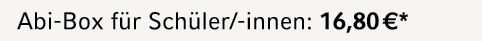 Abi Box f r Sch ler/ innen: 16,80 €*