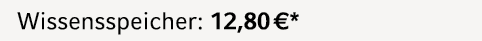 Wissensspeicher: 12,80 €*
