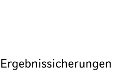 Ergebnissicherungen