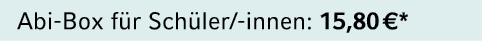 Abi Box f r Sch ler/ innen: 15,80 €*