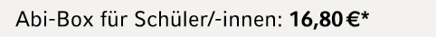 Abi Box f r Sch ler/ innen: 16,80 €*