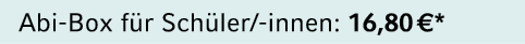 Abi Box f r Sch ler/ innen: 16,80 €*