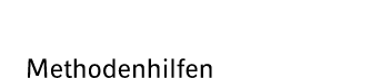Methodenhilfen