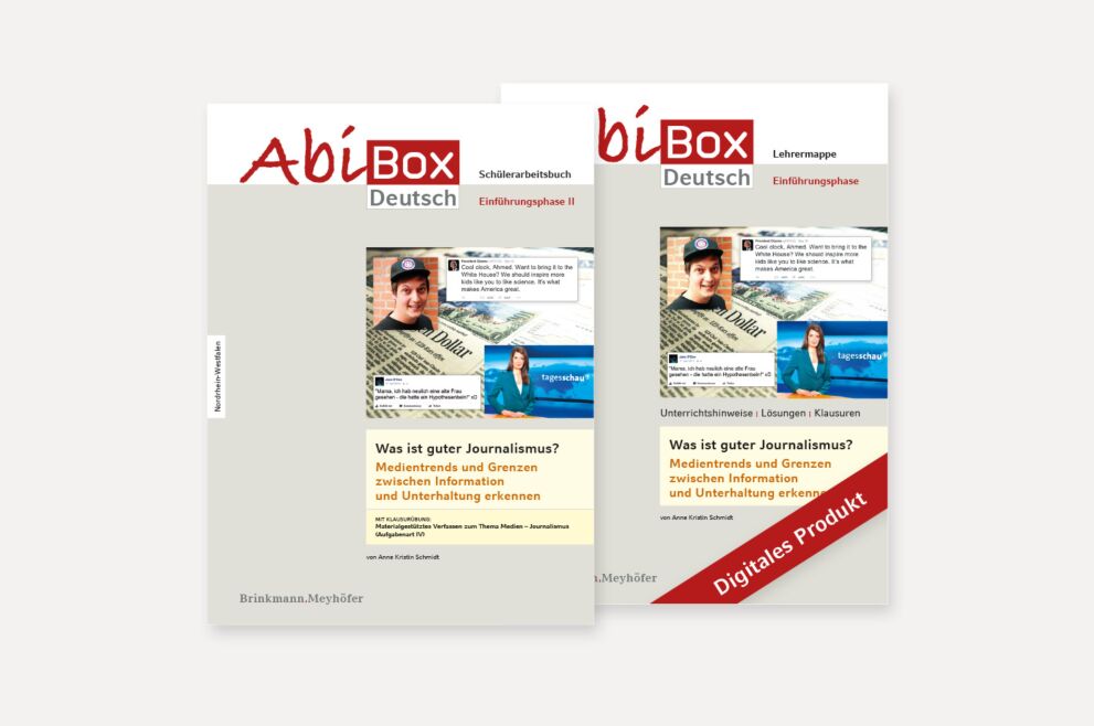 Was ist guter Journalismus? –Medientrends und Grenzen zwischen Information und Unterhaltung erkennen 