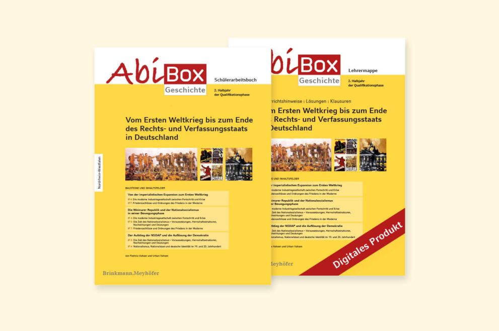 Vom Ersten Weltkrieg bis zum Ende des Rechts- und Verfassungsstaats in Deutschland