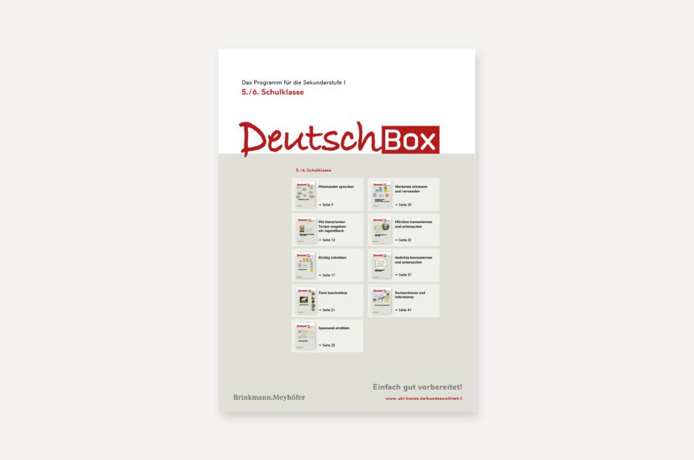 Fachkatalog Deutsch-Box 5/6 Sommer 2025