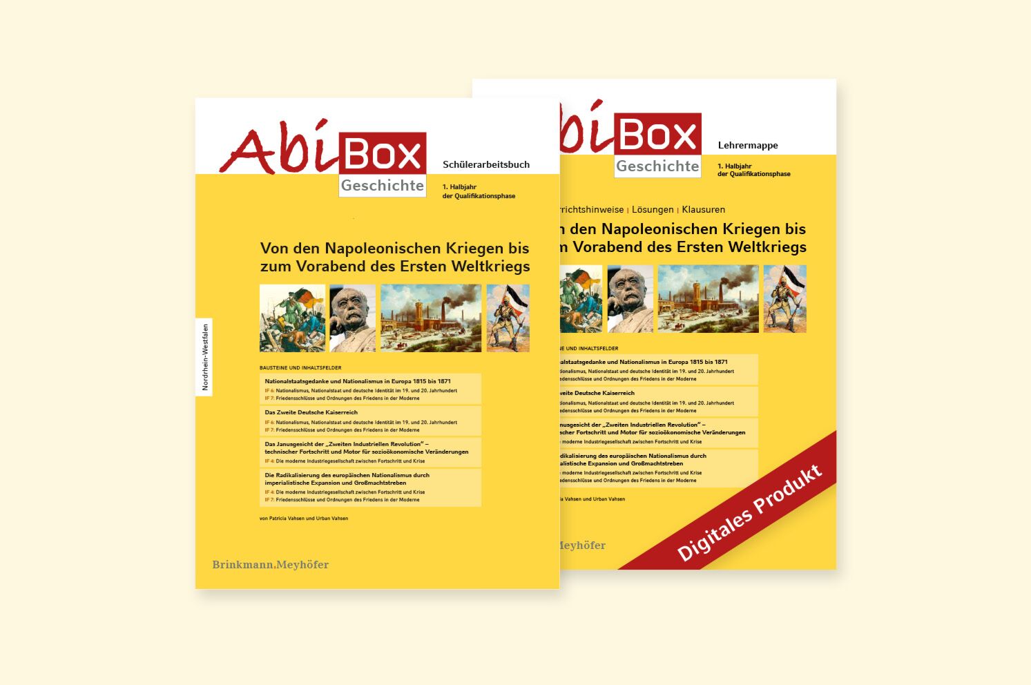 AbiBox NRW Geschichte QP 2024 1. Halbjahr Vom Ersten Weltkrieg bis zum Ende des Rechts und AbiBox NRW Geschichte QP 2024 1. Halbjahr Vom Ersten Weltkrieg bis zum Ende des Rechts und