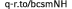 q-r to bcsmNH