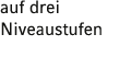 auf drei Niveaustufen 