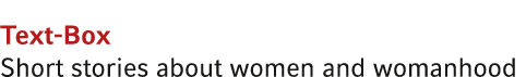 Text Box Short stories about women and womanhood