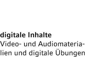 digitale Inhalte Video und Audiomaterialien und digitale bungen