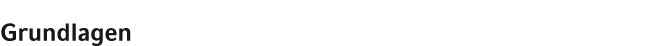 Grundlagen
