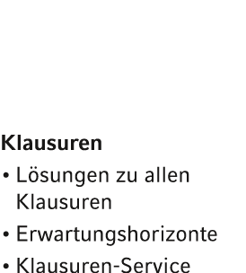 Klausuren L sungen zu allen Klausuren Erwartungshorizonte Klausuren Service 