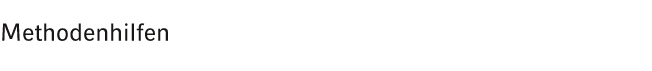 Methodenhilfen
