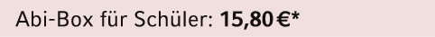 Abi Box f r Sch ler: 15,80 €*