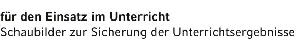 f r den Einsatz im Unterricht Schaubilder zur Sicherung der Unterrichtsergebnisse