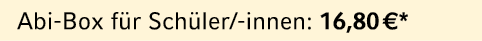 Abi Box f r Sch ler/ innen: 16,80 €*