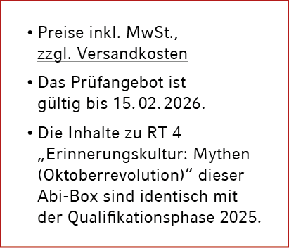 • Preise inkl. MwSt., zzgl. Versandkosten • Das Pr fangebot ist g ltig bis 15. 02. 2026. • Die Inhalte zu RT 4 „Erinn...
