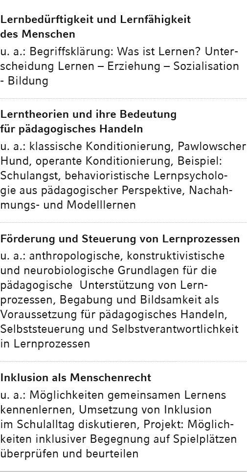 Lernbedürftigkeit und Lernfähigkeit des Menschen u  a : Begriffsklärung: Was ist Lernen  Unterscheidung Lernen   Erzi   